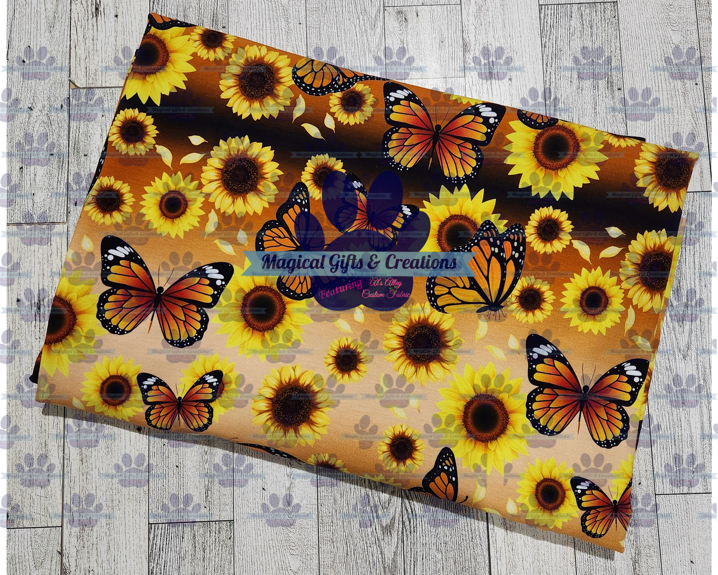 PREORDER Butterflies and Sunflowers