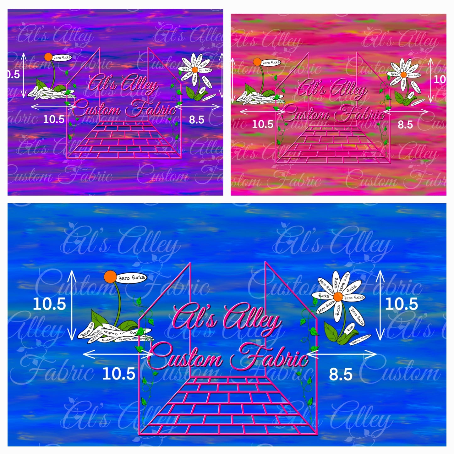 PREORDER Zero Fucks Adult Panel Set