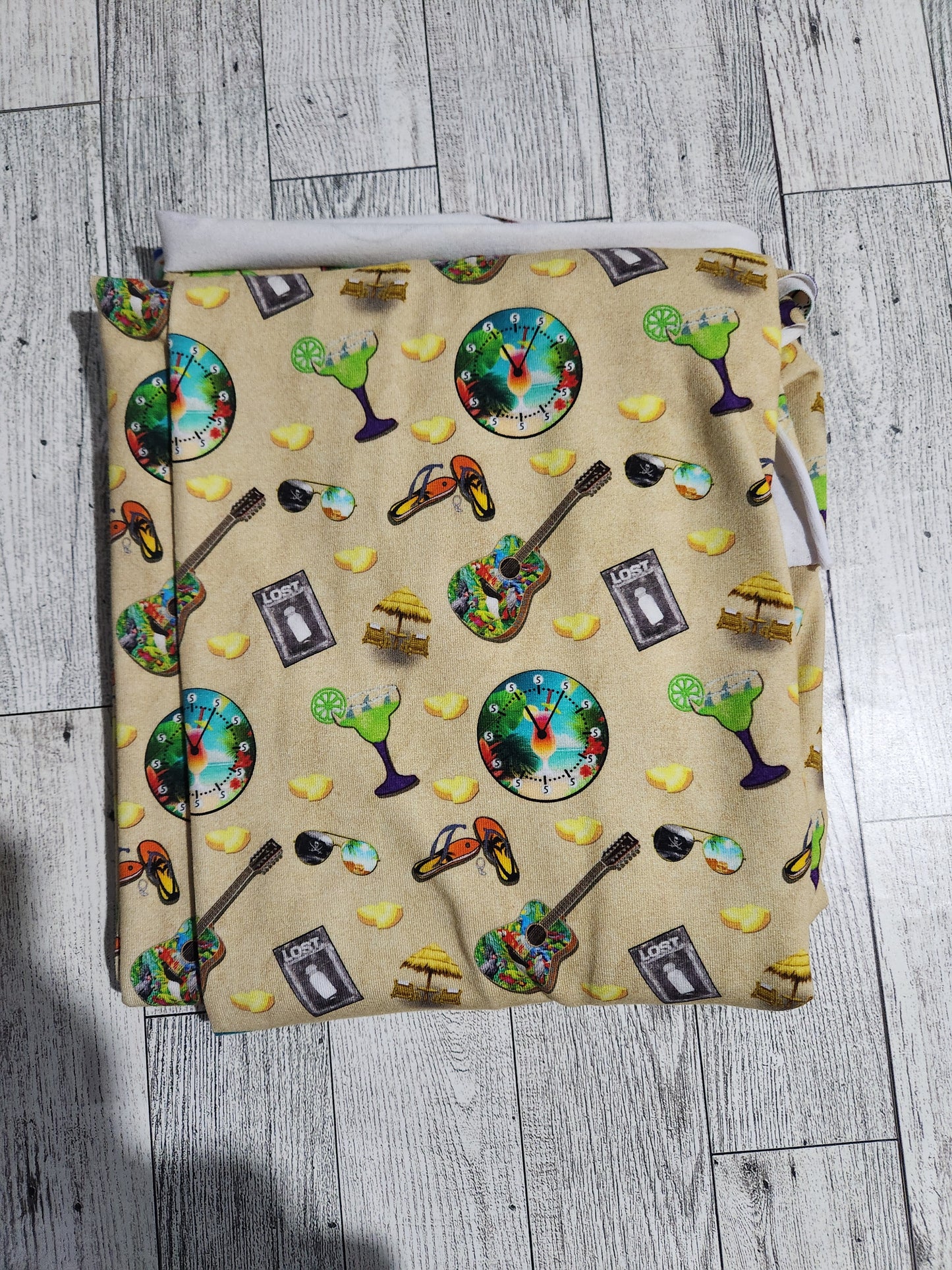 Short Cut Cotton Spandex 19" + 18"Lx30"W