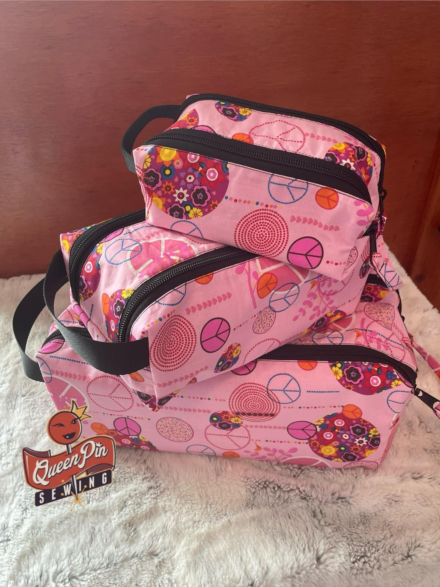 Travel Pouch (3 Sizes) Sewing Pattern- Digital Download