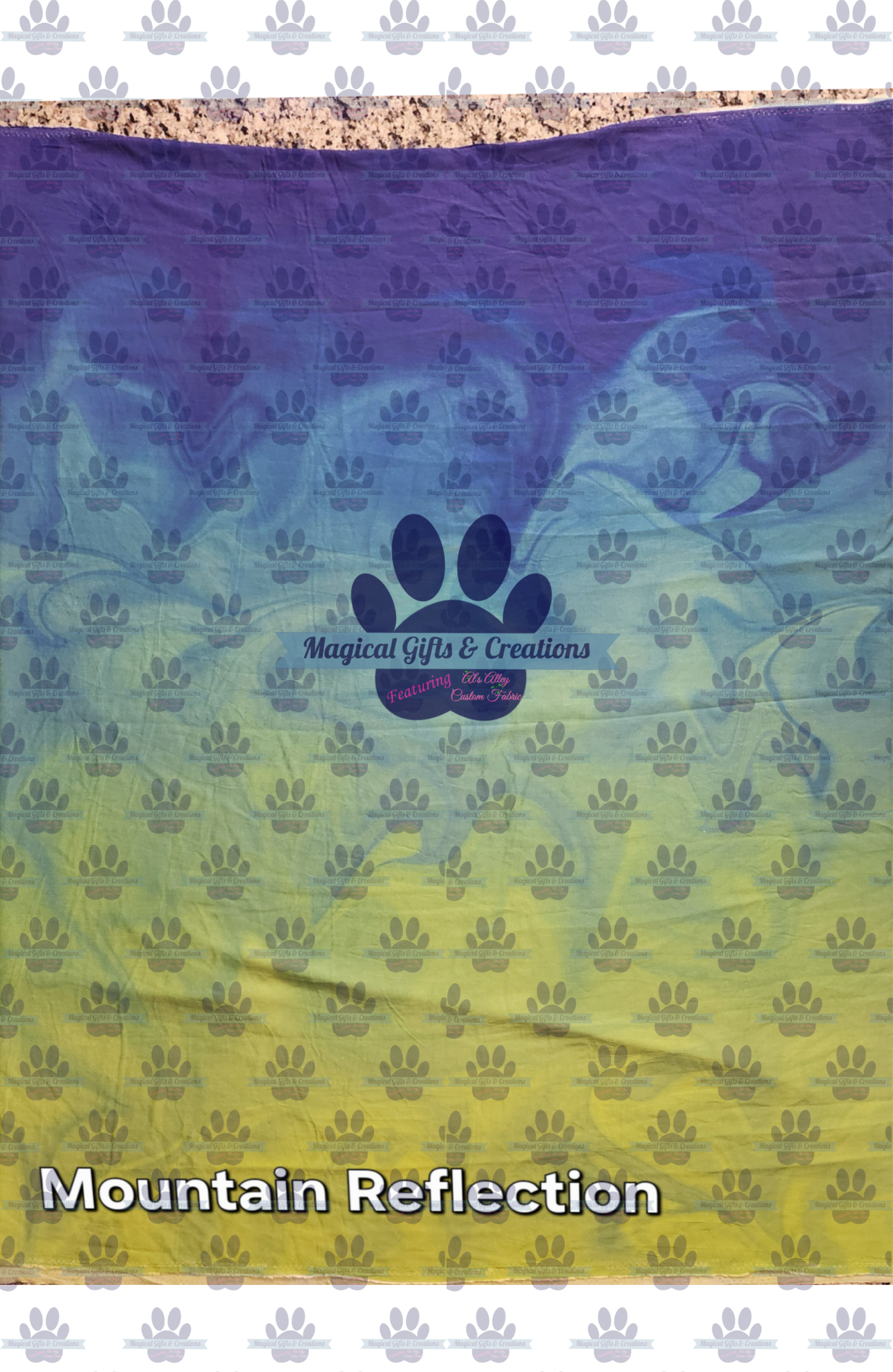 RETAIL Bamboo Spandex Liquid Ombre Mountain Reflection Medium Set