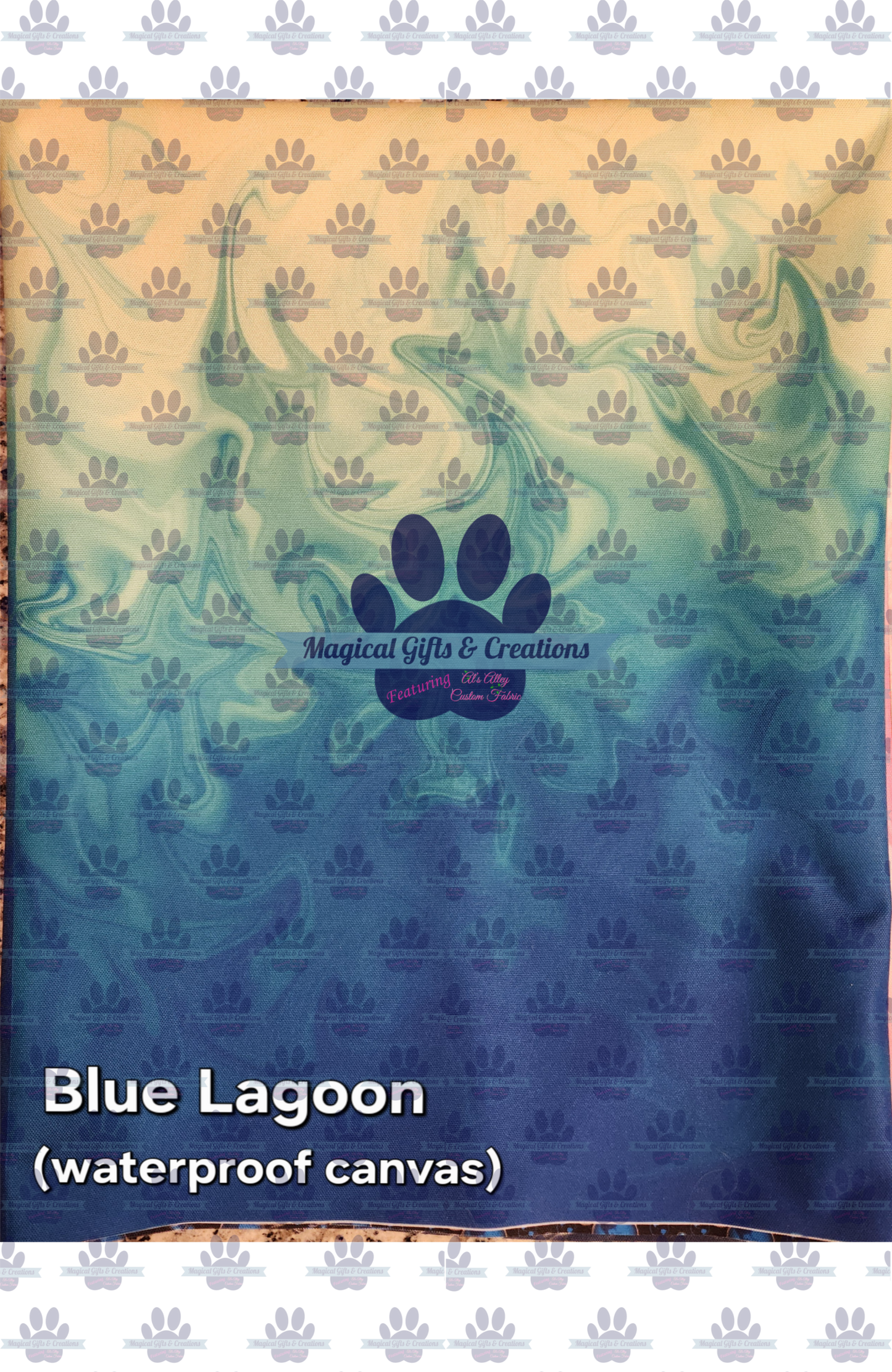 RETAIL Athletic Knit Liquid Ombre Blue Lagoon Adult Set