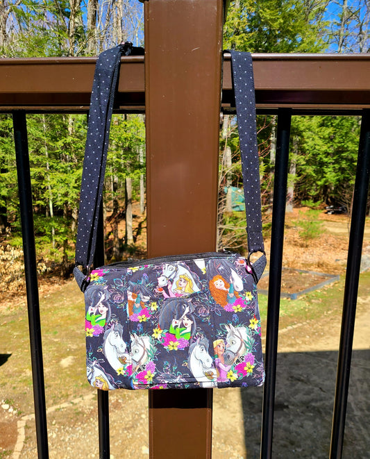 Princess Horses Crossbody Bag