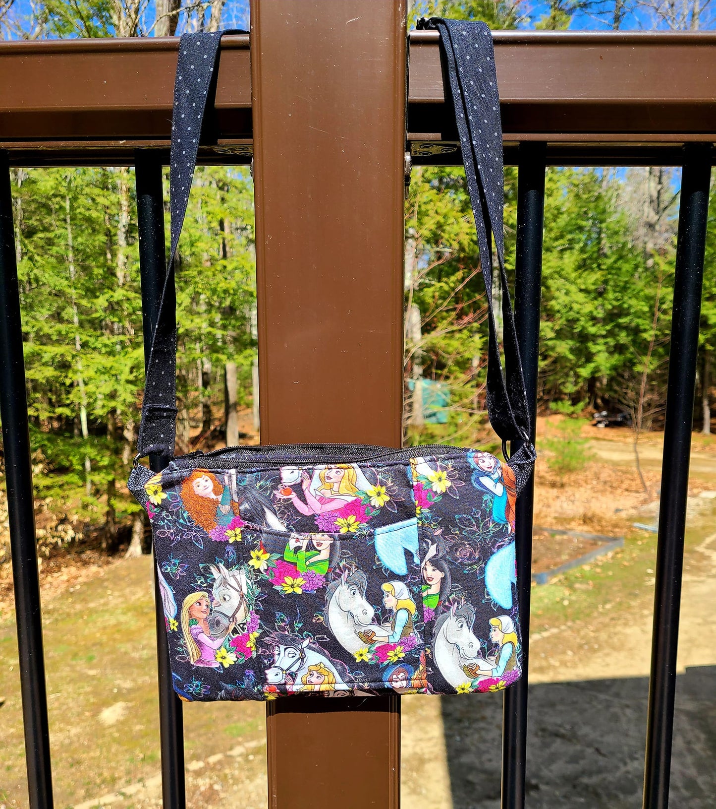 Princess Horses Crossbody Bag