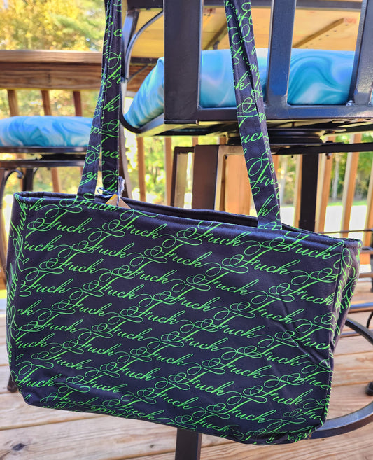 F Lace Shoulder Bag