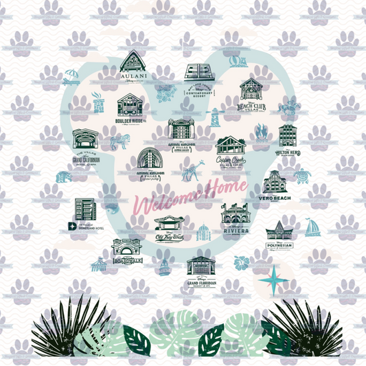 DVC Tropical Head Transparent PNG - Digital Download