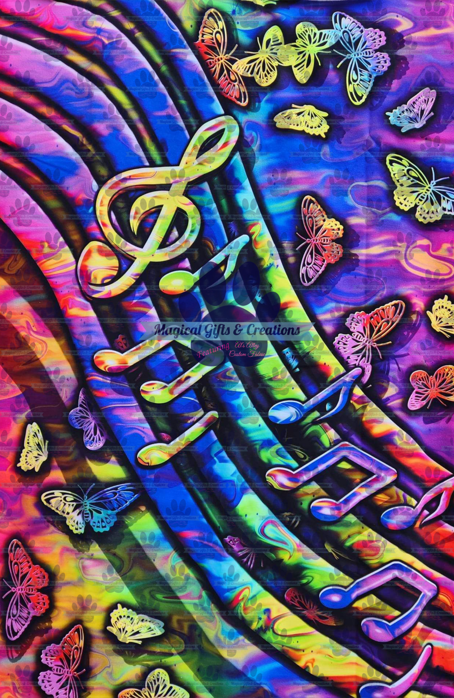 PREORDER Musical Butterflies Maxi Panel