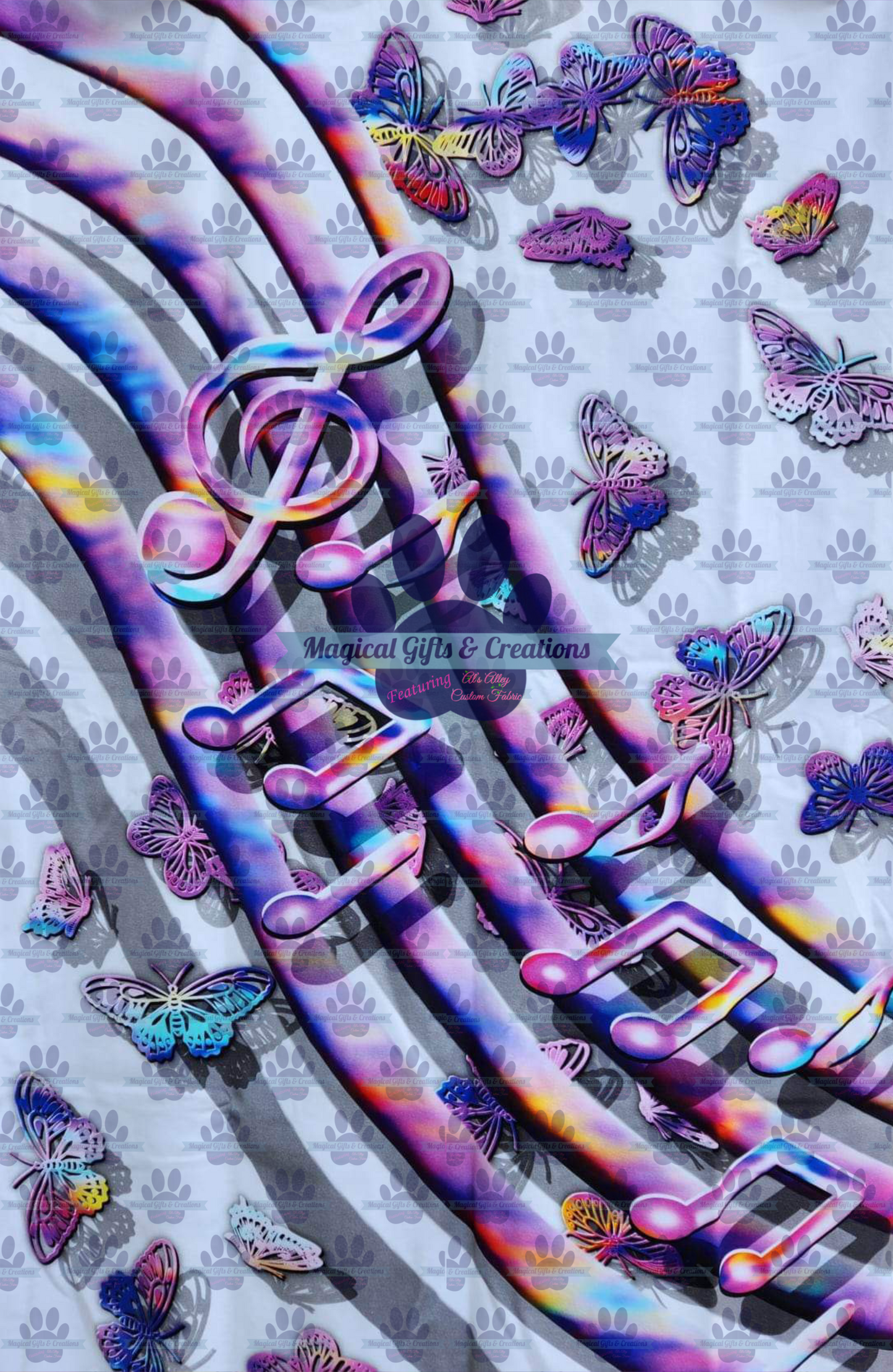 PREORDER Musical Butterflies Maxi Panel