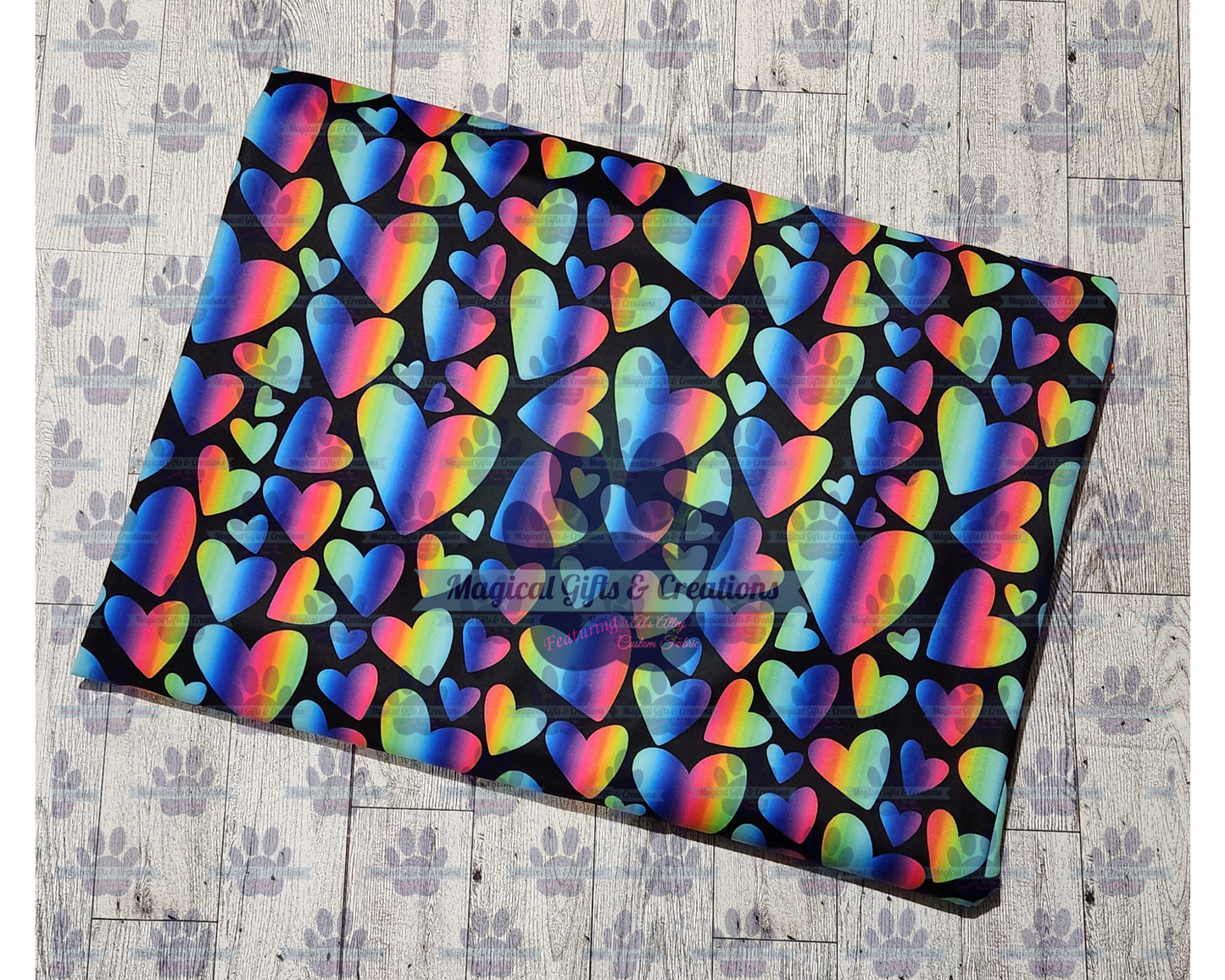 PREORDER Rainbow Ombre Hearts