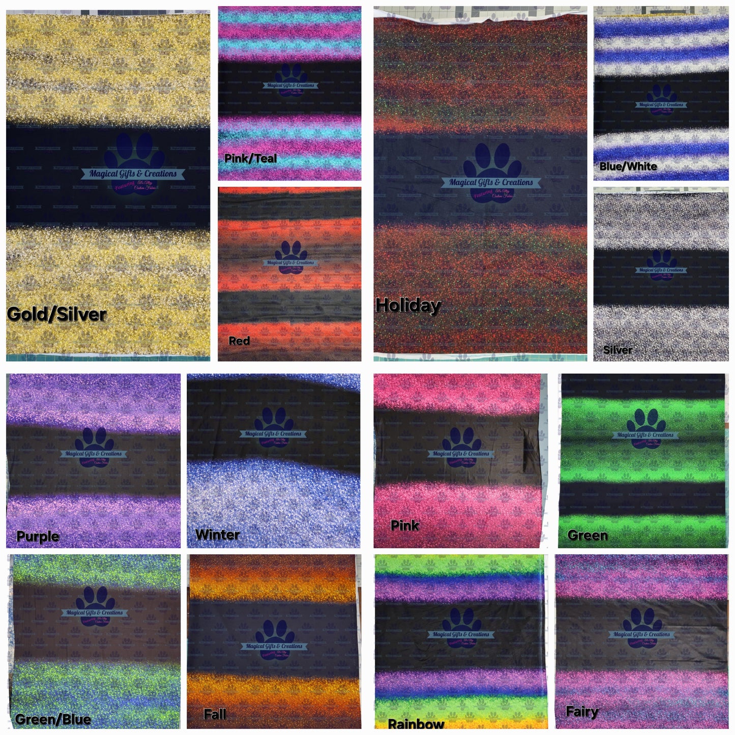 PREORDER Shimmer Ombre Borders Dark