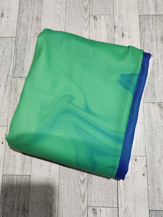 RETAIL Athletic Knit Liquid Ombre Mountain Reflection Adult Set