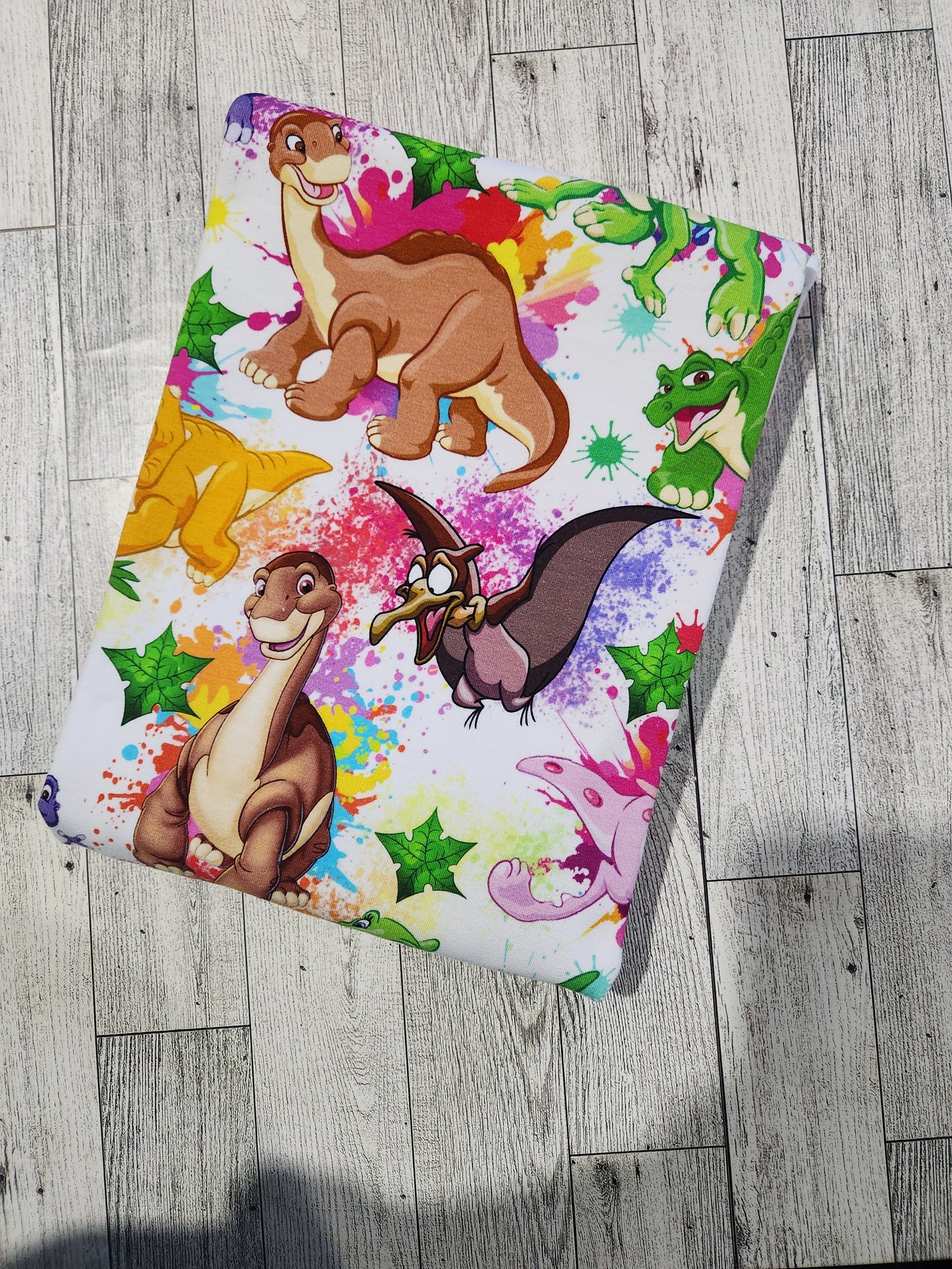 RETAIL Cotton Spandex Land Dinos