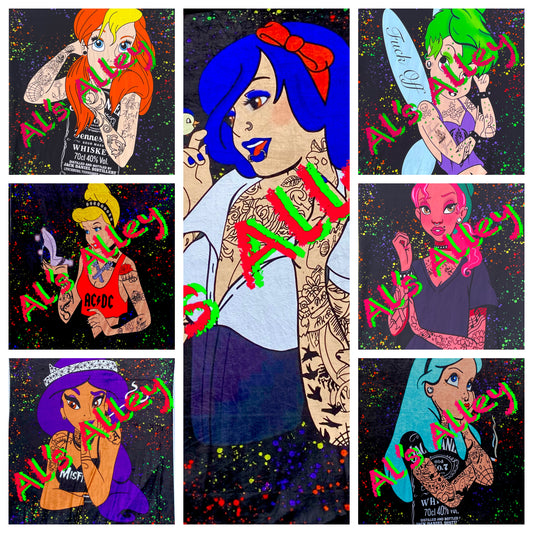 PREORDER Punk Princess Blanket Topper