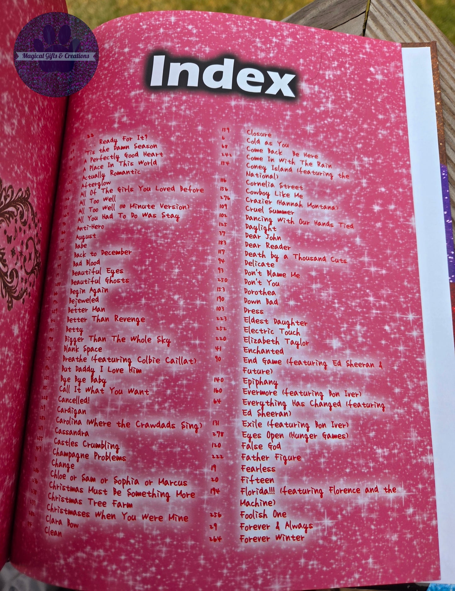 TS Unofficial Lyric Book