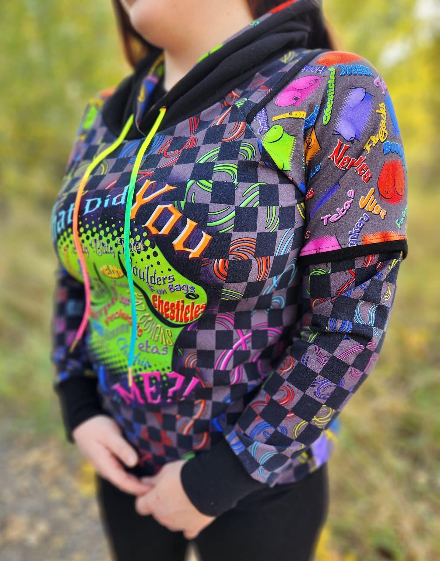 PREORDER What Did You Call Me Squiggle Checks Coord