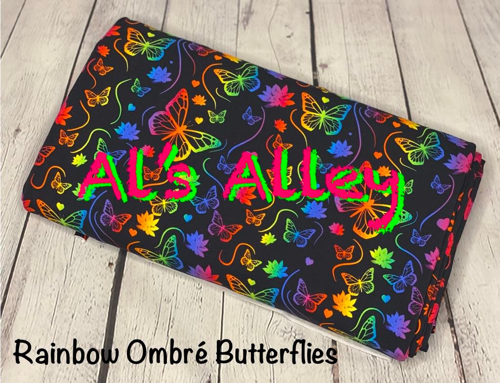 PREORDER Rainbow Ombre Butterflies
