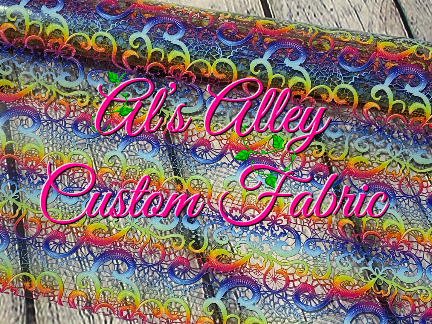 PREORDER Ombre Lace Clear Vinyl