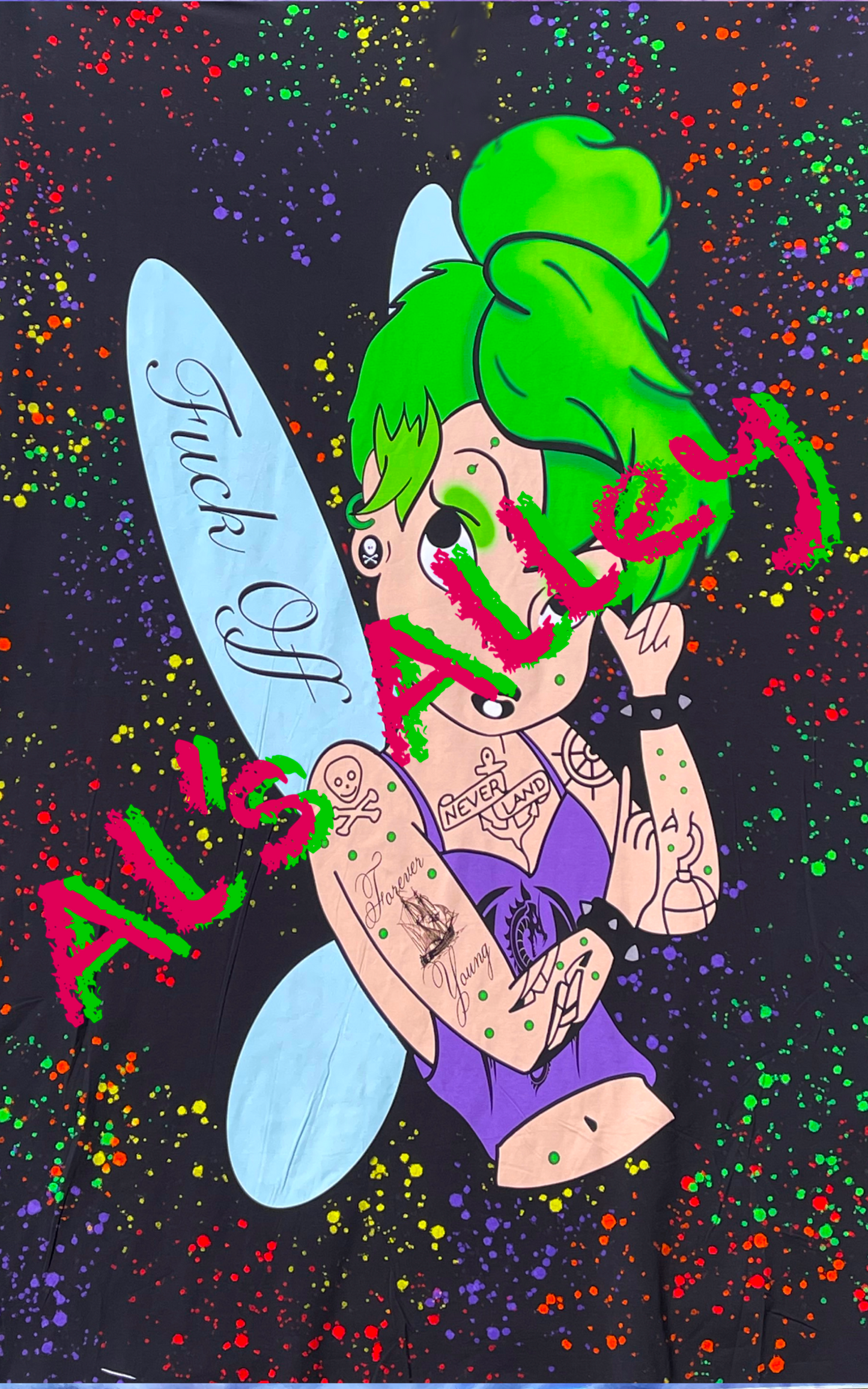 PREORDER Punk Princess Blanket Topper