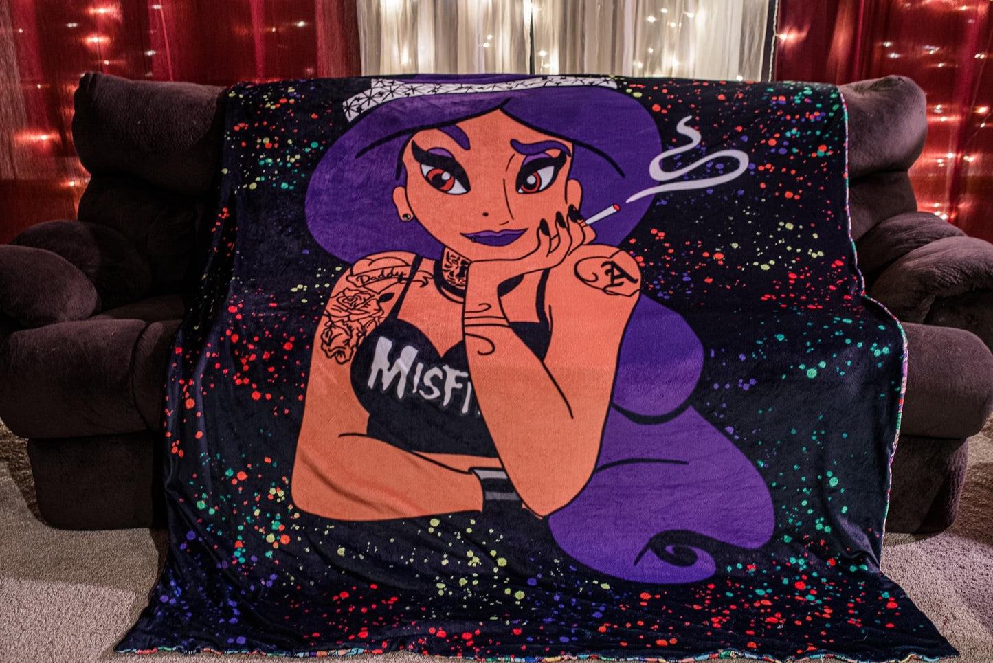 PREORDER Punk Princess Blanket Topper