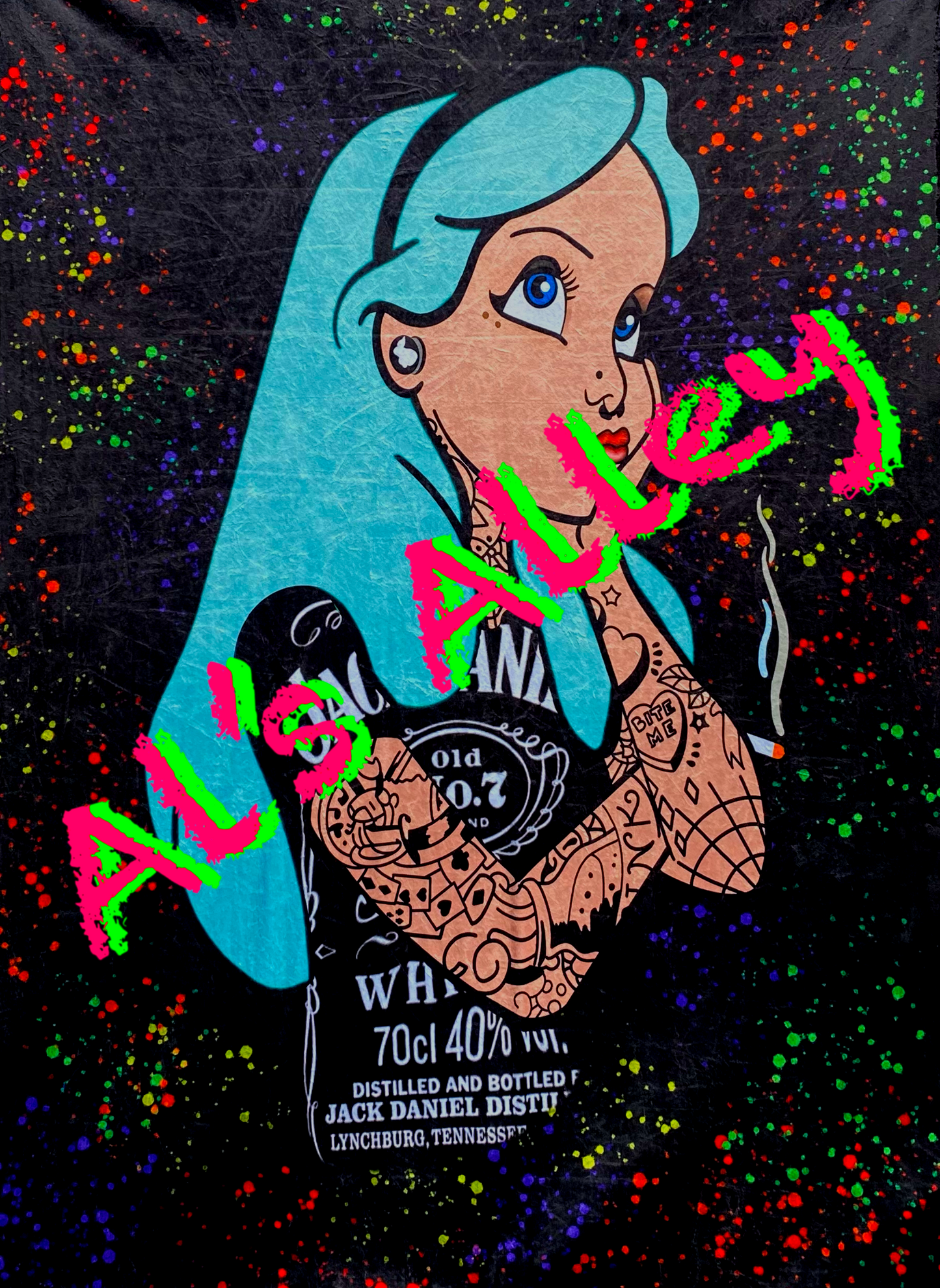 PREORDER Punk Princess Blanket Topper