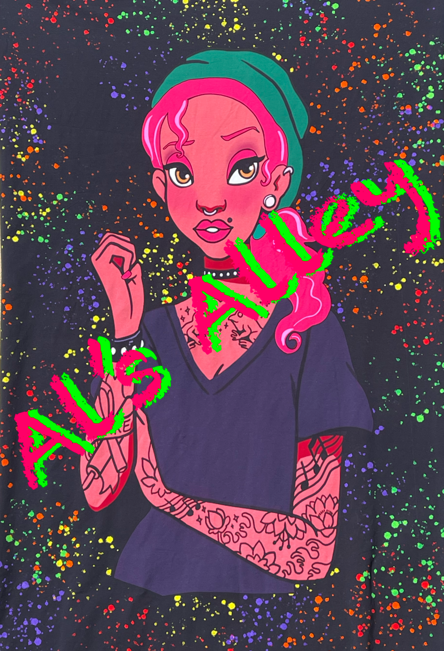 PREORDER Punk Princess Blanket Topper