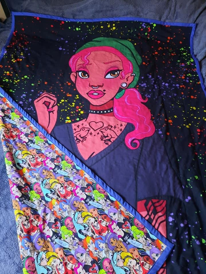 PREORDER Punk Princess Blanket Topper