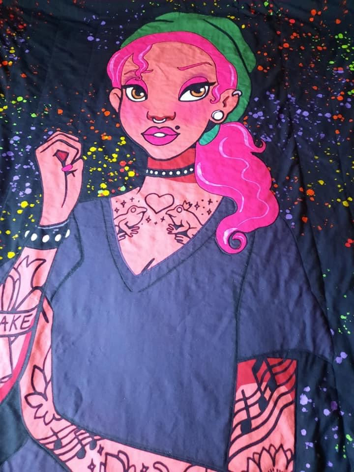 PREORDER Punk Princess Blanket Topper