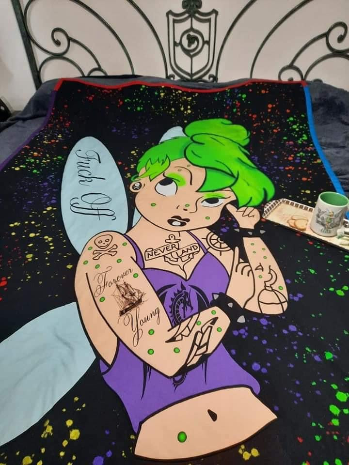 PREORDER Punk Princess Blanket Topper