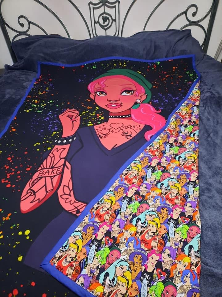 PREORDER Punk Princess Blanket Topper