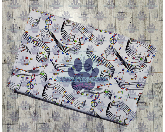 Music Notes White - Digital Download