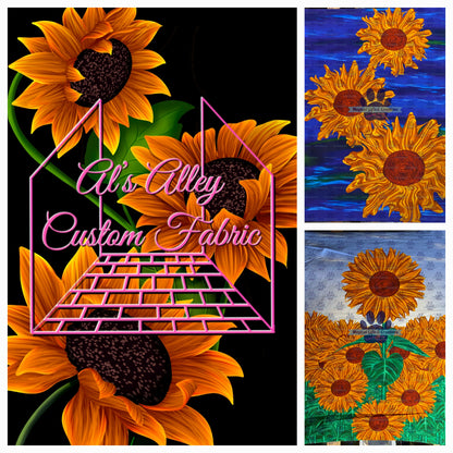 PREORDER Sunflowers Maxi Panel