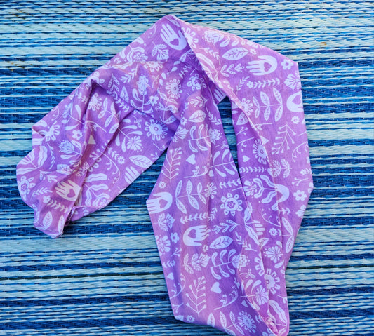 Lilac Infinity Scarf