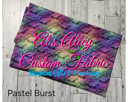 3D Fuck Lace Pastel Burst  - Digital Download