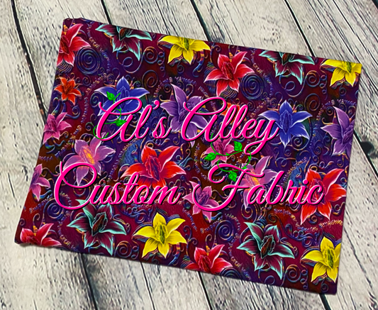Empowered Women Floral Red  - Digital Download