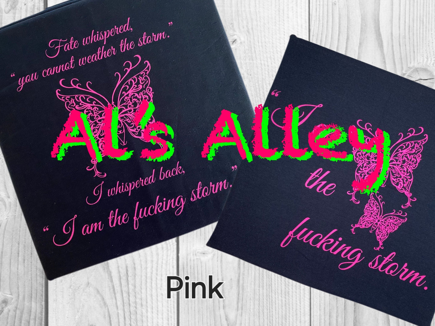 PREORDER I Am The Fucking Storm Adult Panel Set