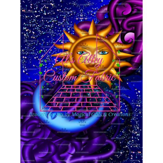 PREORDER Blinged Celestial Blanket Topper
