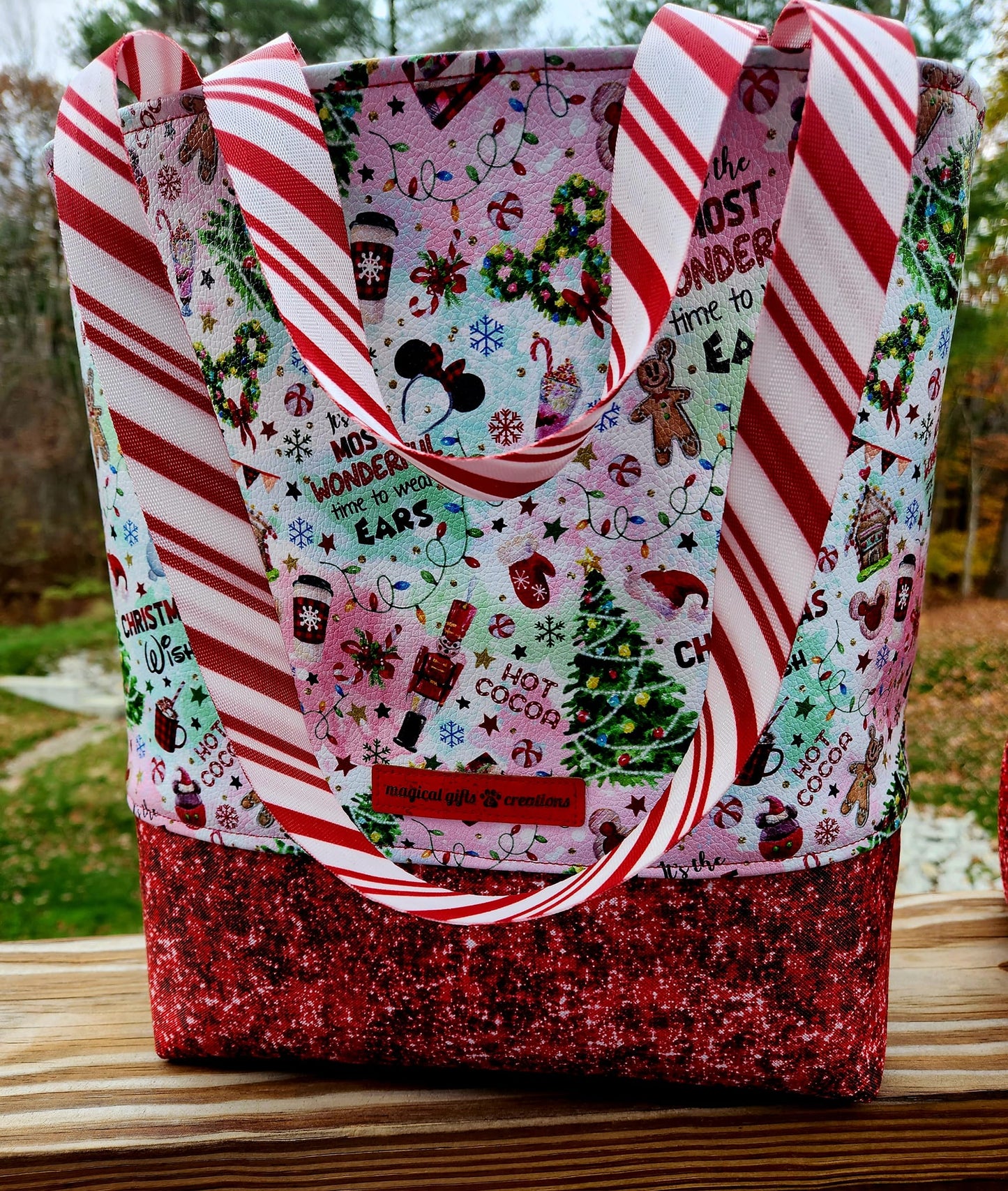 Mouse Christmas Tote 1