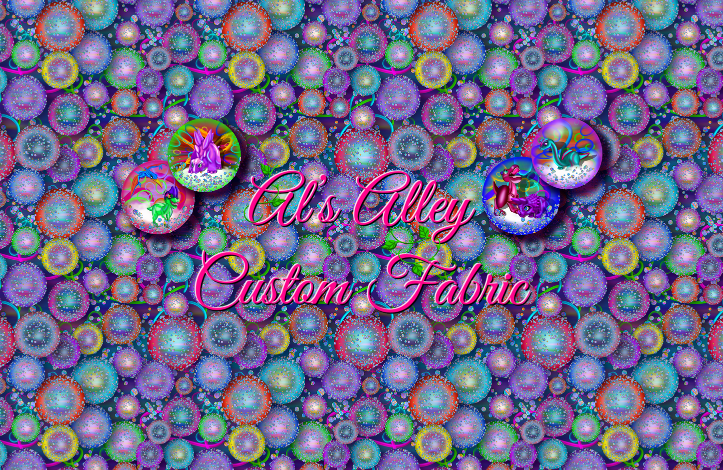 Bubble Bling Dinos Panel Set  - Digital Download