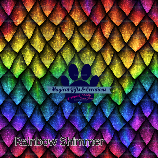 Dragon Scales Rainbow  - Digital Download