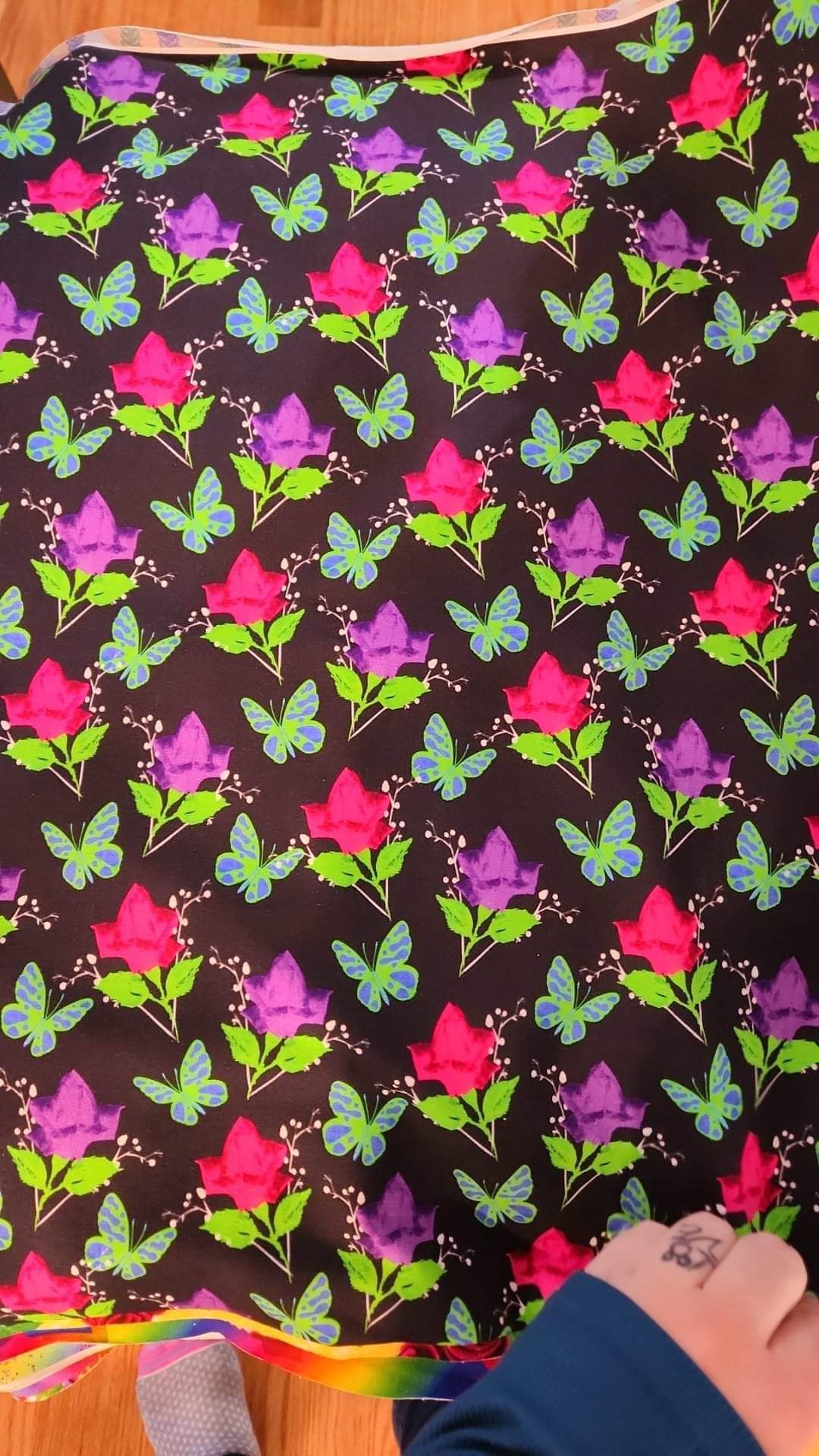 Scrap Cut Cotton Spandex 18"x20"