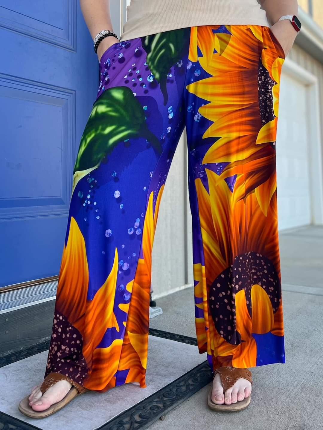 PREORDER Blinged Sunflowers Maxi Panel