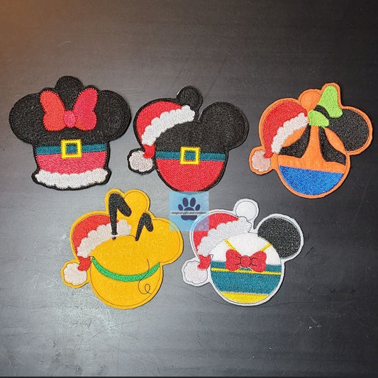 Fab Five Felt Ornaments