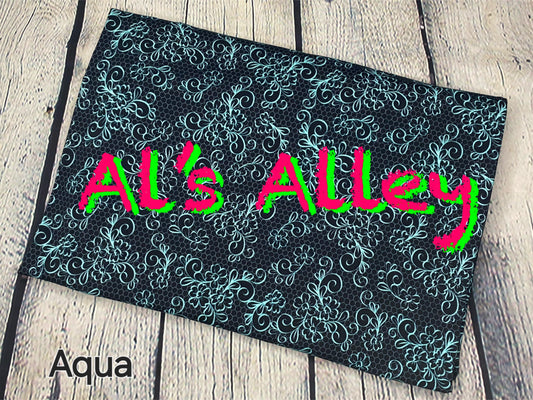 Floral Lace Aqua - Digital Download