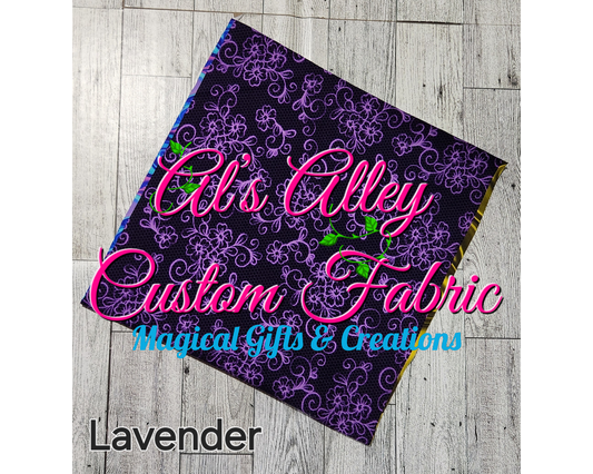 Floral Lace Lavender - Digital Download