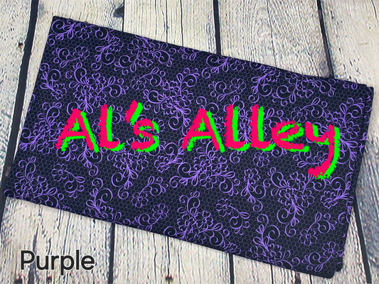 Floral Lace Purple - Digital Download
