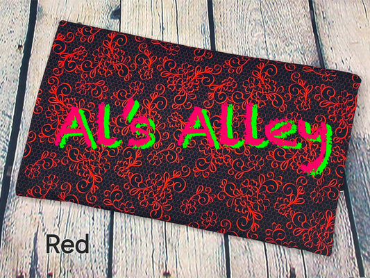 Floral Lace Red - Digital Download