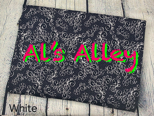 Floral Lace White - Digital Download
