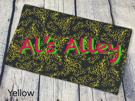 Floral Lace Yellow - Digital Download