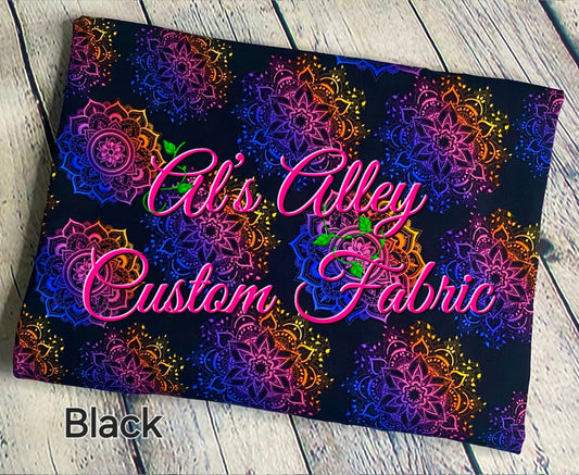 Floral Mandalas Black - Digital Download