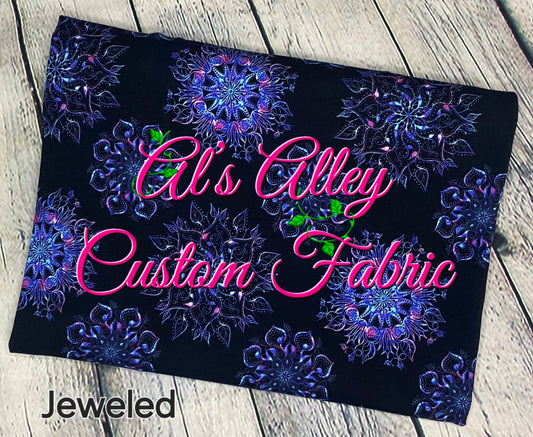 Floral Mandalas Jeweled - Digital Download